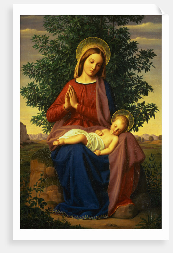 The Madonna and Child by Julius Schnorr von Carolsfeld