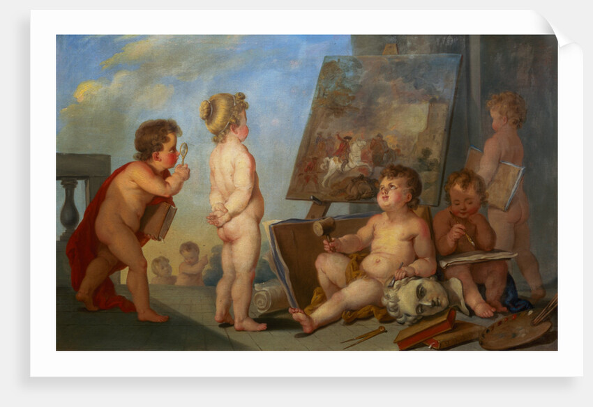 An Allegory of the Arts by Charles Eisen