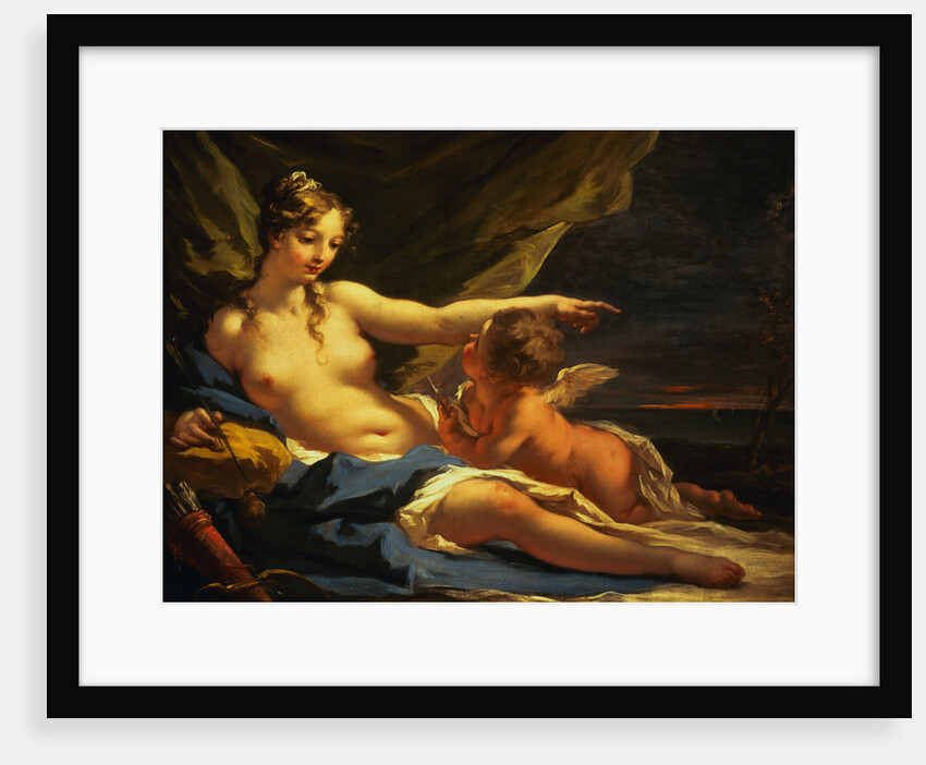 Venus and Cupid by Giovanni Antonio Pellegrini