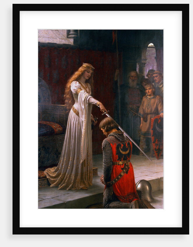 The Accolade by Edmund Blair Leighton