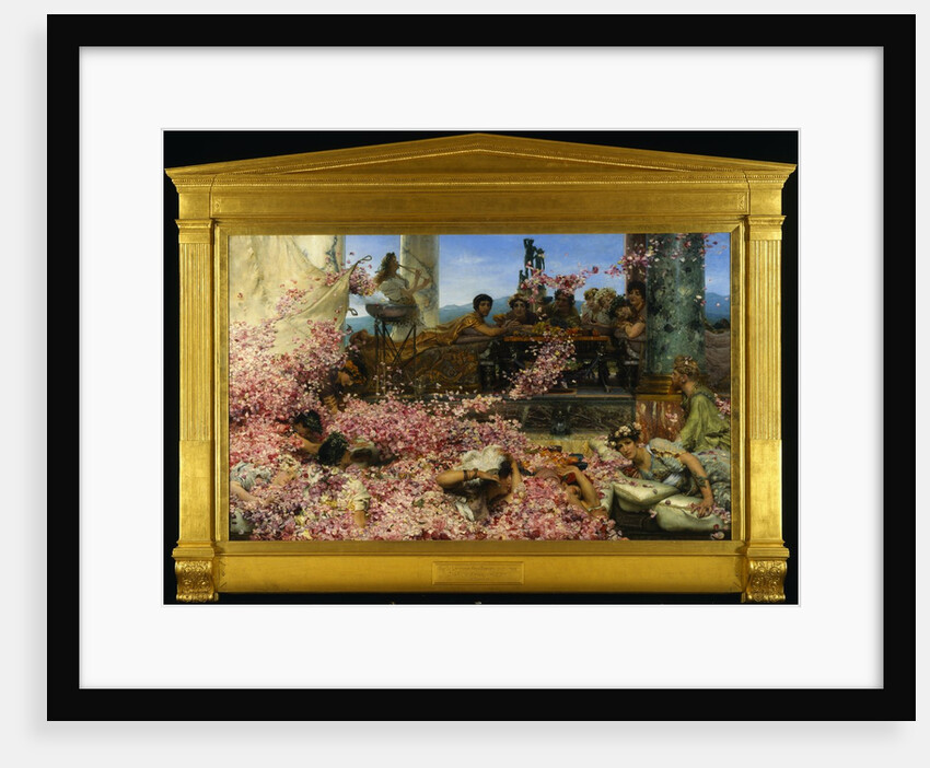 The Roses of Heliogabalus by Lawrence Alma-Tadema