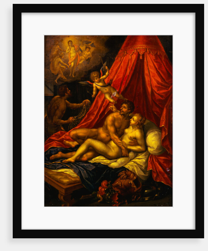 Mars and Venus by Follower of Hendrick de Clerck