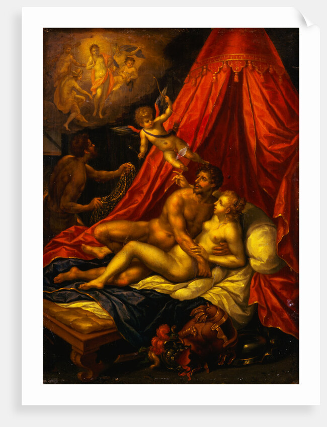 Mars and Venus by Follower of Hendrick de Clerck