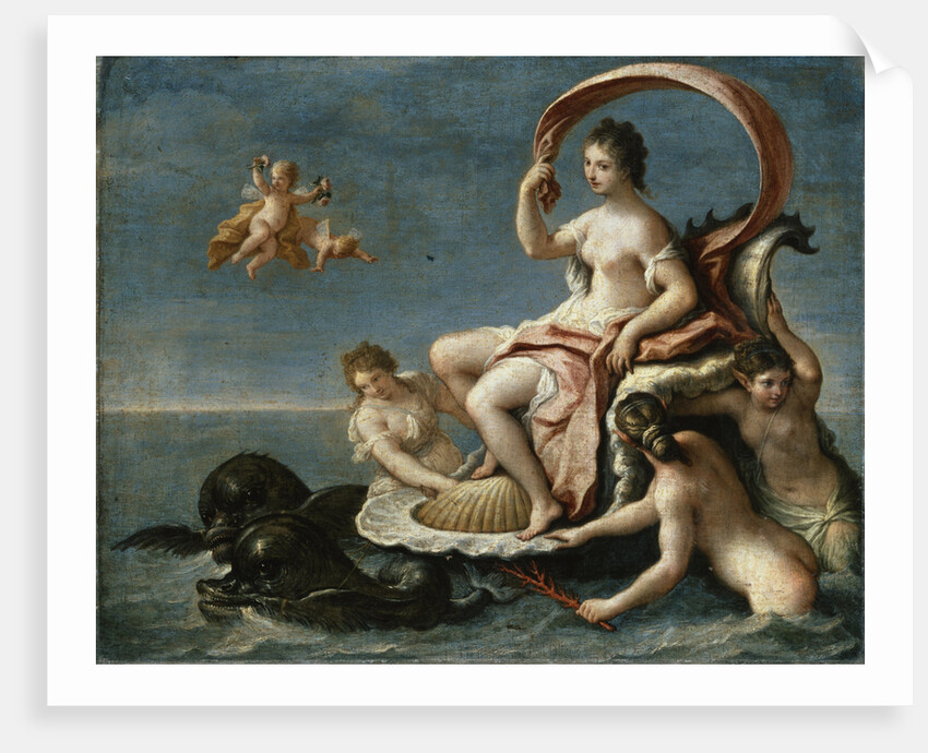 The Triumph of Galatea Attributed to Paolo de Matteis by Anonymous