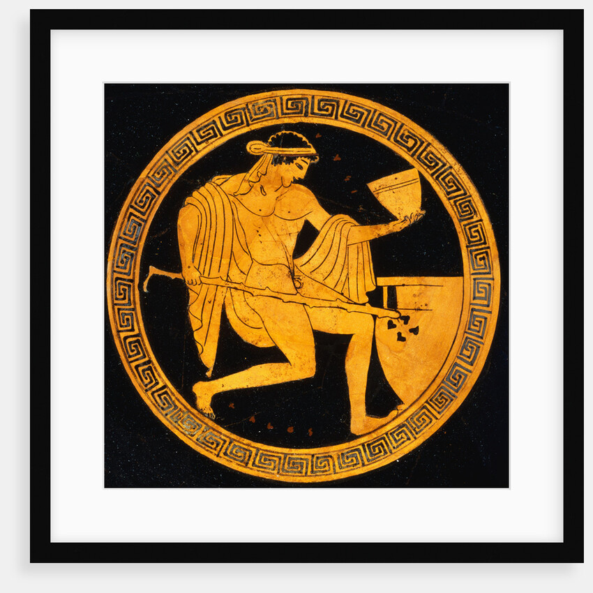 An Attic Red-Figure Kylix Attributed to Colmar Painter by Anonymous