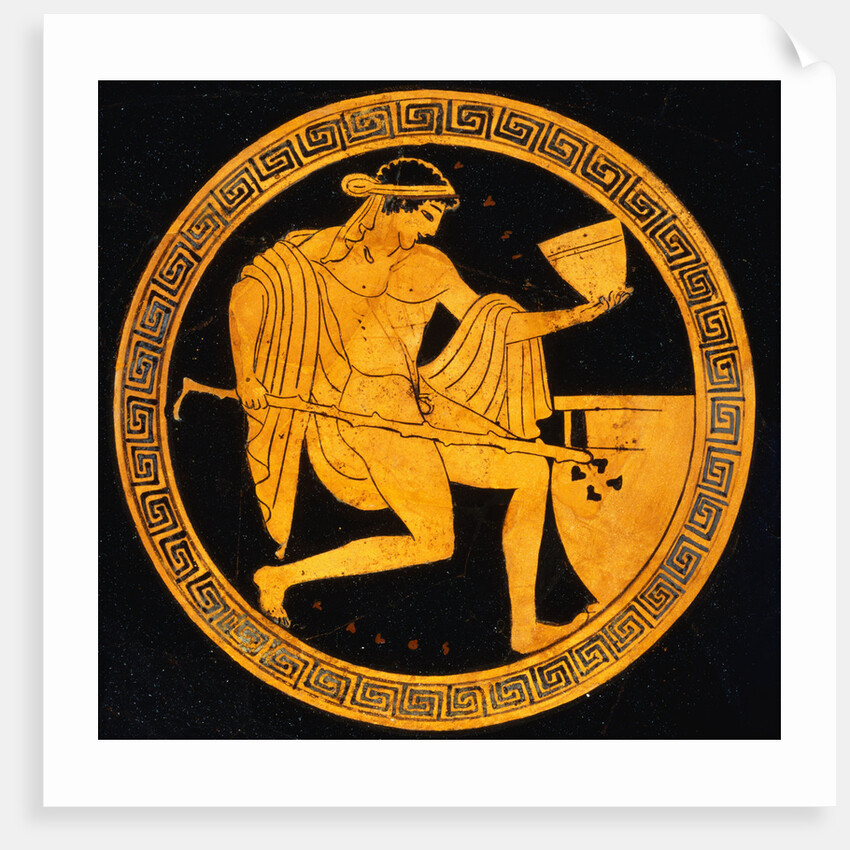 An Attic Red-Figure Kylix Attributed to Colmar Painter by Anonymous