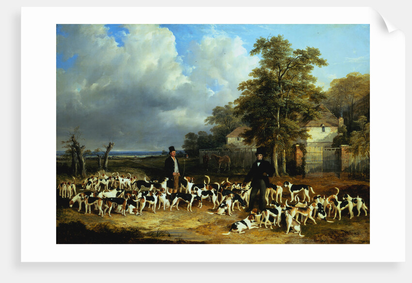 The Leamington Hunt (Mr. Harry Bradley's Hounds) by John Frederick Herring