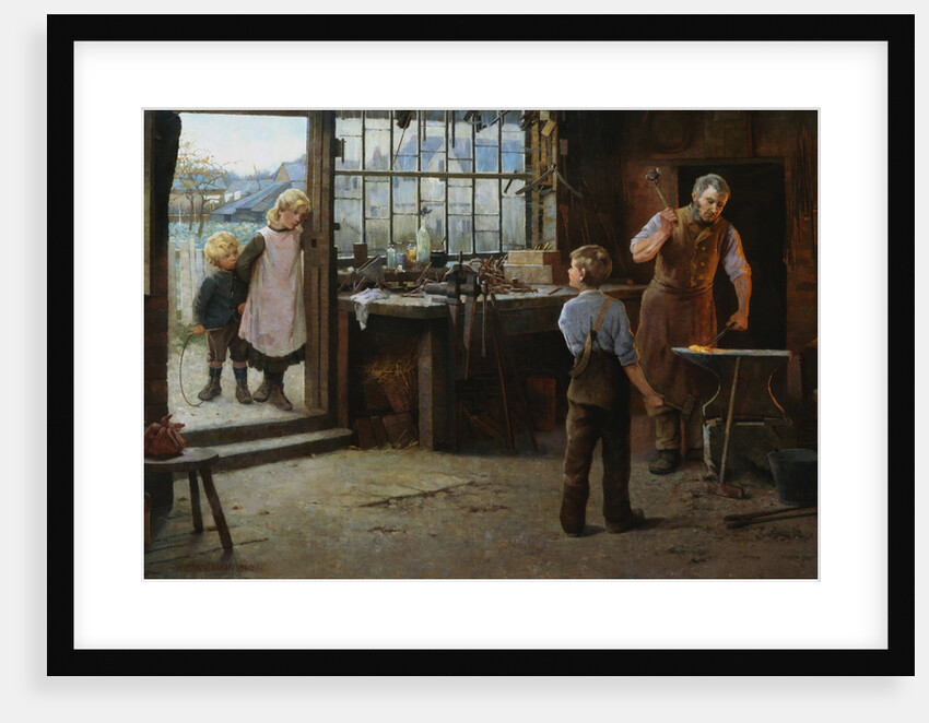His First Day at Work by Hamlet Bannerman