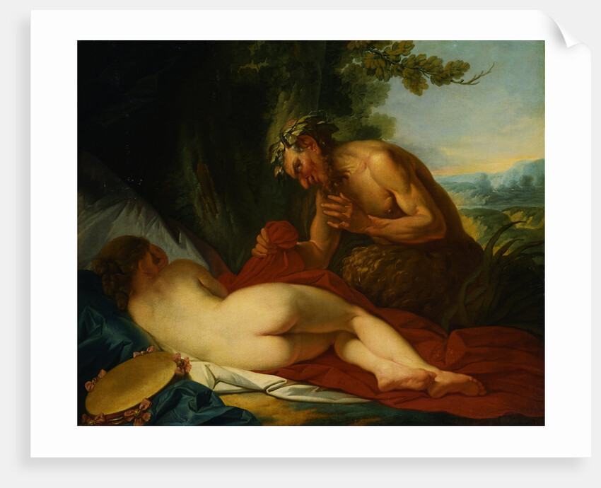 Jupiter and Antiope Attributed to Jean-Simon Berthelemy by Anonymous