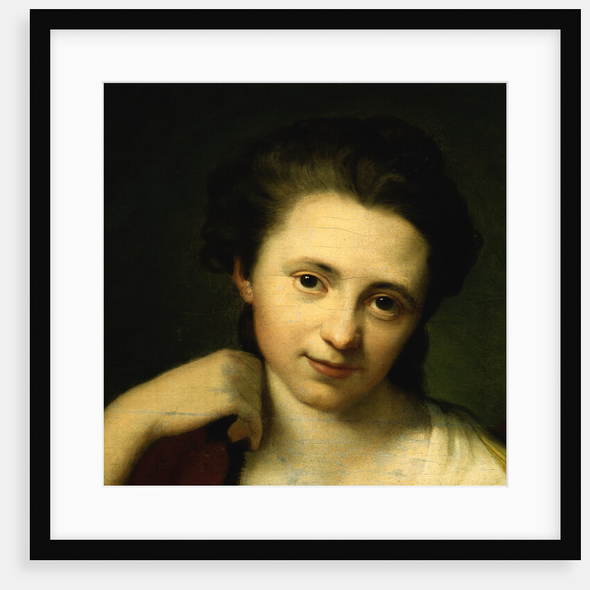 Portrait of Angelica Kauffmann, Bust Length Attributed to Anton von Maron by Anonymous