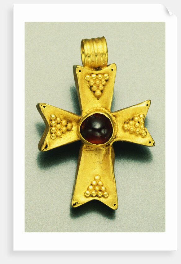 A Byzantine Gold Pendant Cross, Circa 5th Century A.D.E. by Anonymous