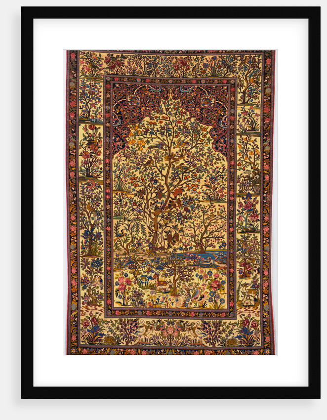 Isphahan Rug, Circa 1920 by Anonymous