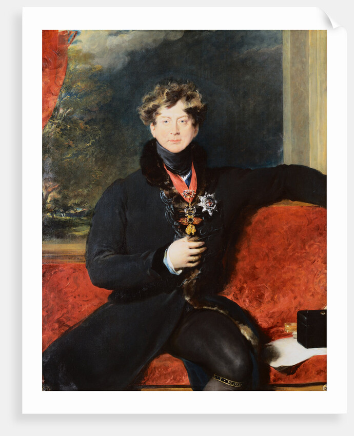 Portrait of King George IV by Sir Thomas Lawrence