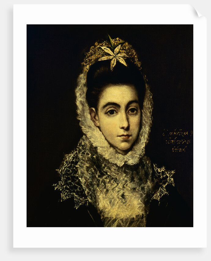Portrait of a Young Lady by El Greco