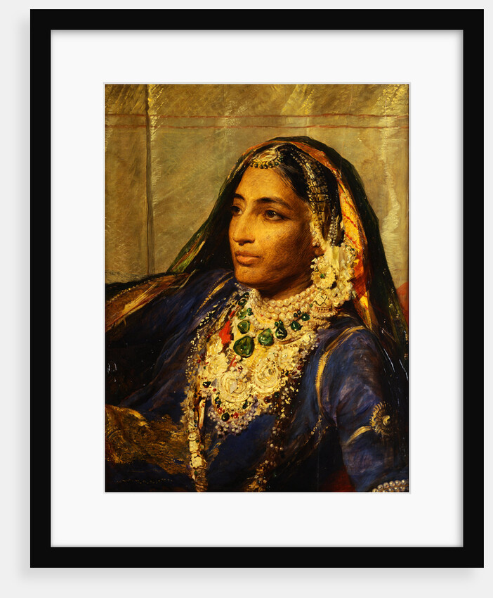 Portrait of Rani Jindan Singh by George Richmond