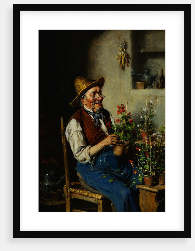 The Flower Grower by Hermann Kern