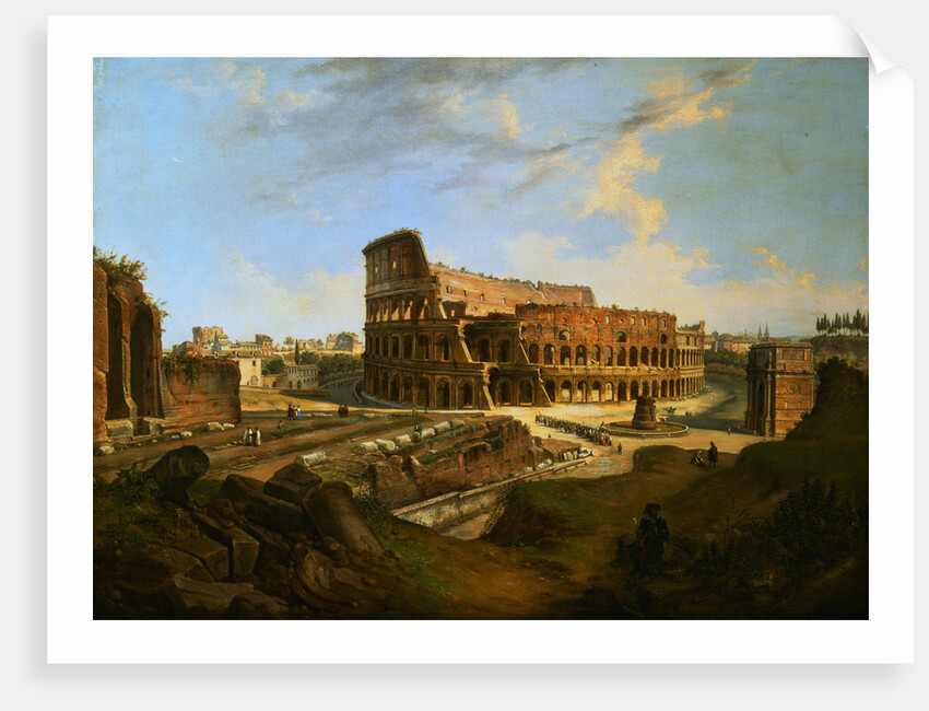 The Colisseum by Jean-Victor-Louis Faure