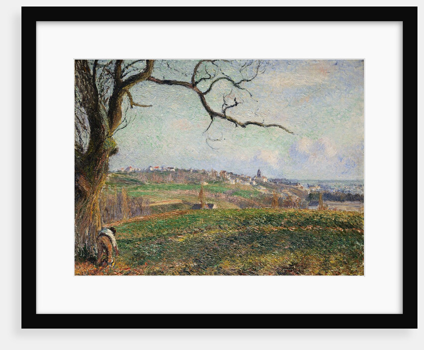 View of Pointoise by Camille Pissarro