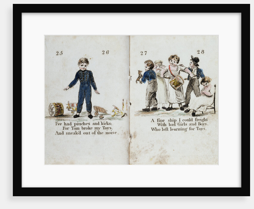 Scene from Peter Prim's Profitable Present to the Little Misses and Masters of the United Kingdom by J. Harris