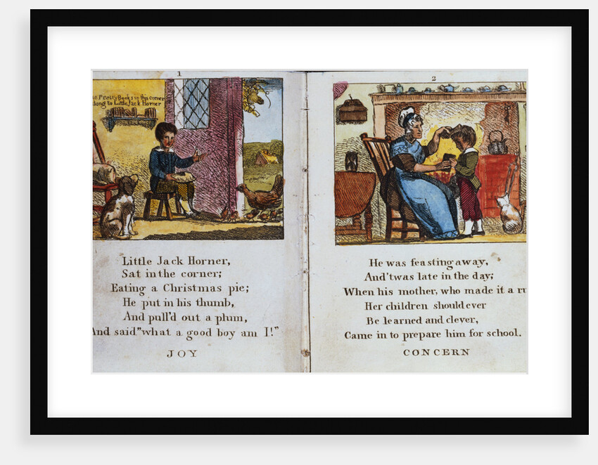 Pages from Memoirs of Little Jack Horner by W. and T. Darton