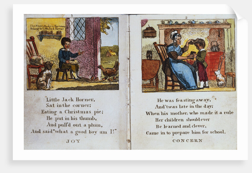 Pages from Memoirs of Little Jack Horner by W. and T. Darton