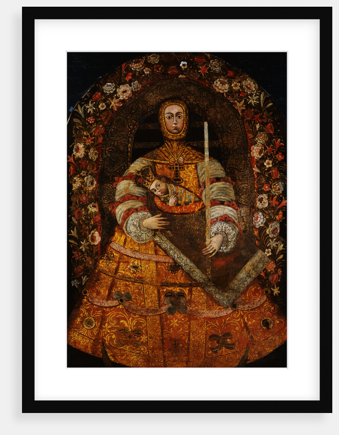 The Virgin of Pomata and the Infant Jesus, Cuzco School, 18th Century by Anonymous