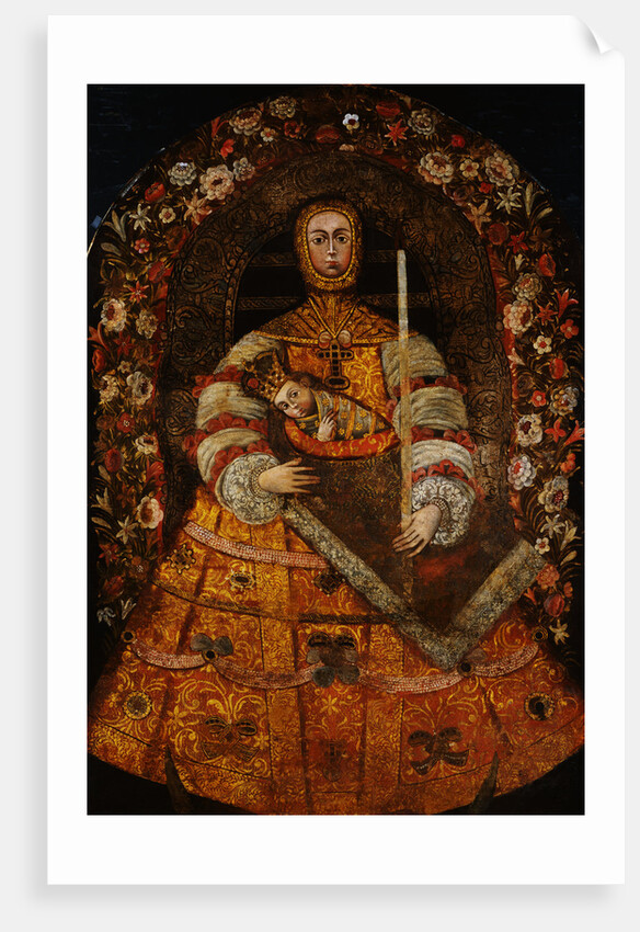 The Virgin of Pomata and the Infant Jesus, Cuzco School, 18th Century by Anonymous