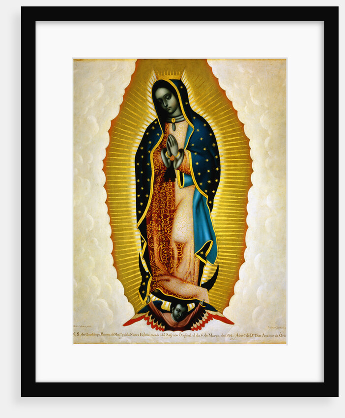 The Virgin of Guadalupe by Miguel Cabrera