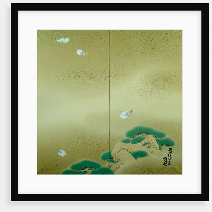 Hagoromo (Feather Robe) (2 of 2) by Kimura Buzan