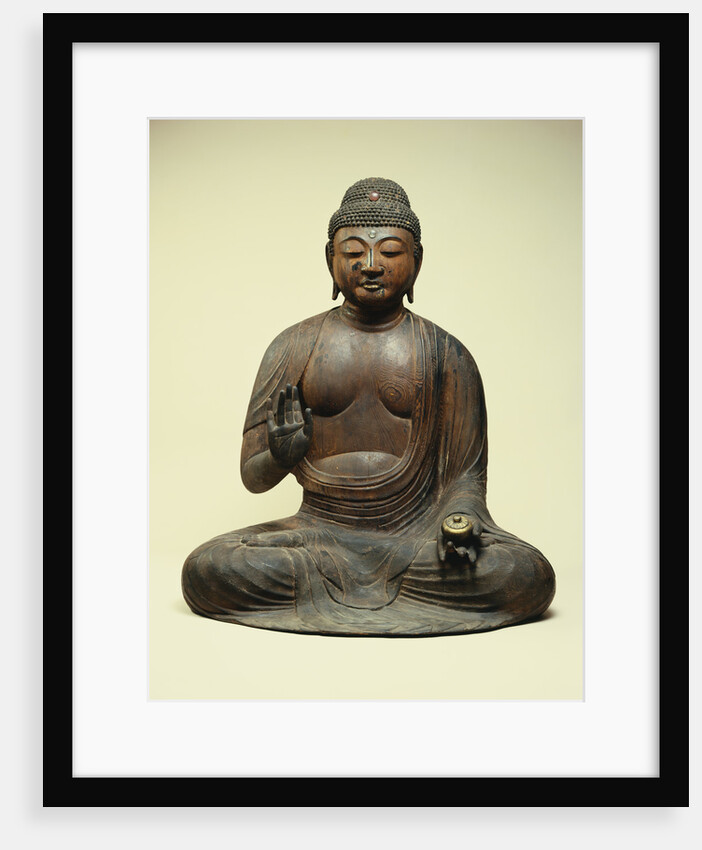 Heian Period Sculpture of Yakushi Nyorai by Anonymous