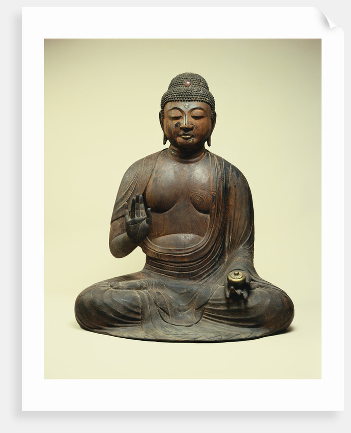 Heian Period Sculpture of Yakushi Nyorai by Anonymous