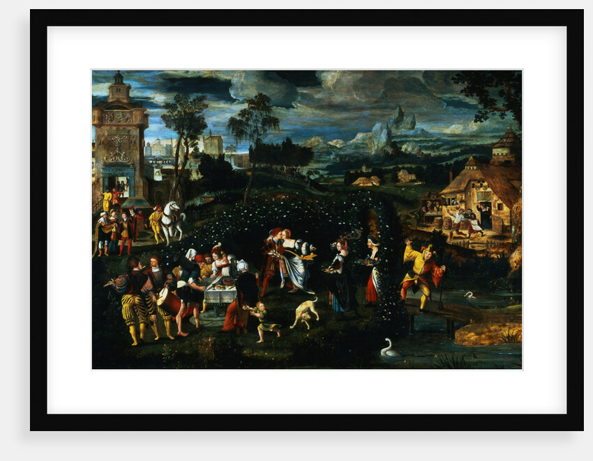 The Parable of the Prodigal Son Attributed to the Master of the Female Half-Lengths by Anonymous