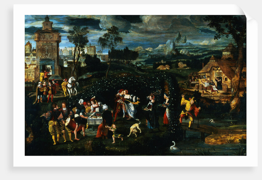 The Parable of the Prodigal Son Attributed to the Master of the Female Half-Lengths by Anonymous
