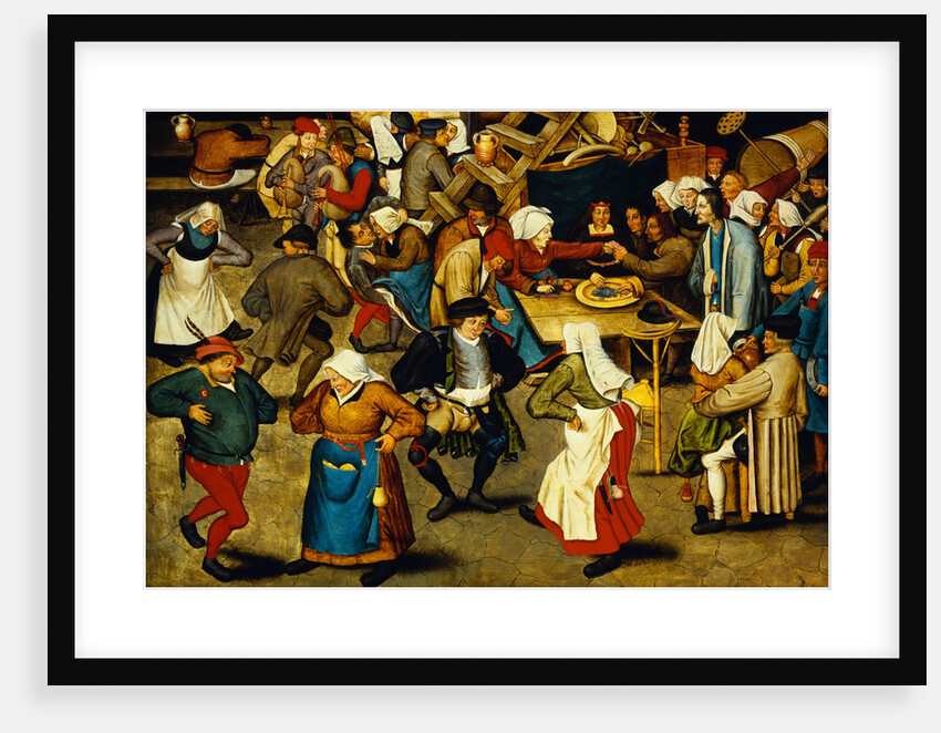 The Indoor Wedding Dance by Pieter Brueghel the Younger