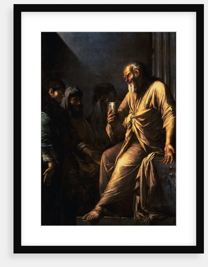 The Death of Socrates by Salvator Rosa