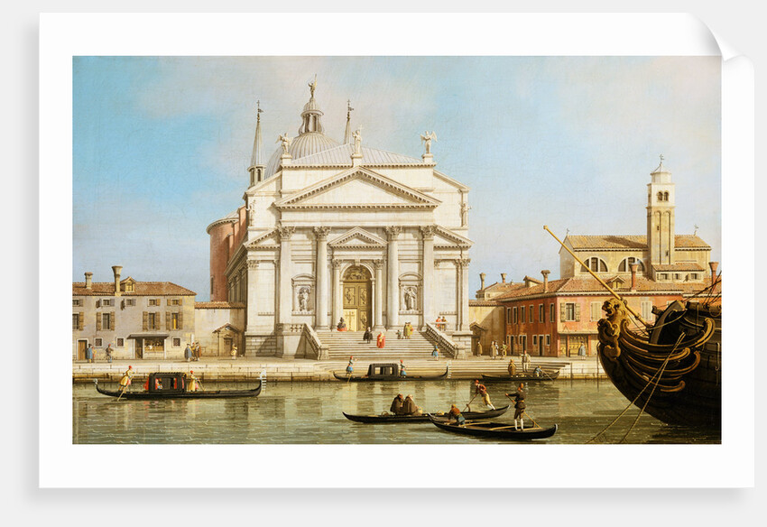 The Redentore Viewed from the Giudecca Canal by Canaletto