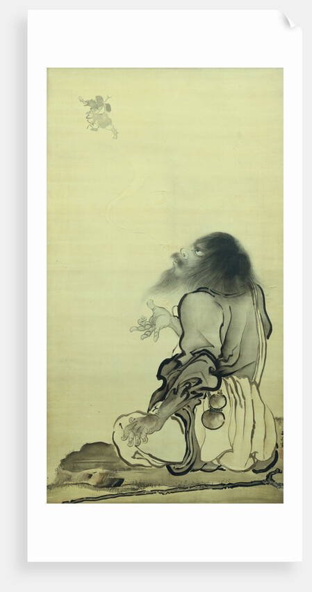 Tekkai Sennin Exhaling His Spirit by Tani Buncho