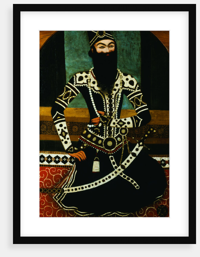 Portrait of Fath Ali Shah by Anonymous