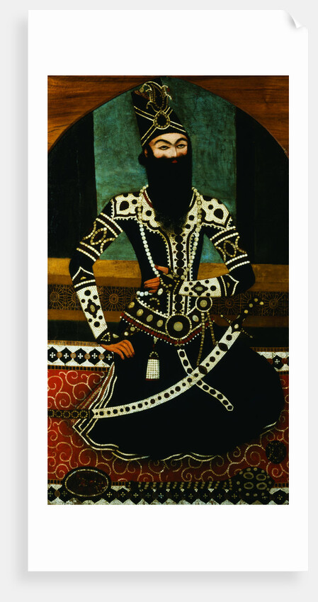 Portrait of Fath Ali Shah by Anonymous