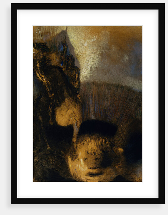 Saint George by Odilon Redon