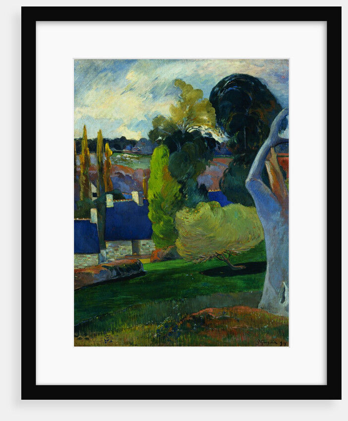 Farm in Brittany by Paul Gauguin