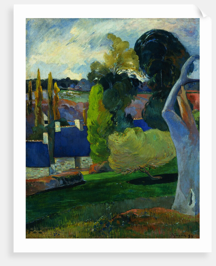 Farm in Brittany by Paul Gauguin