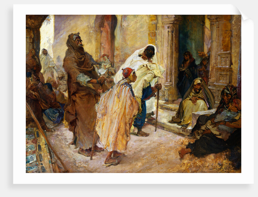 At the Walis Door by Edgar Bundy
