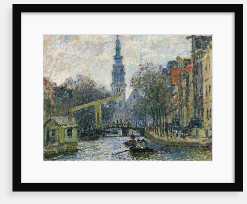 Canal, Amsterdam by Claude Monet