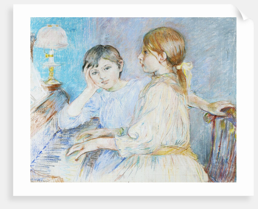 The Piano by Berthe Morisot
