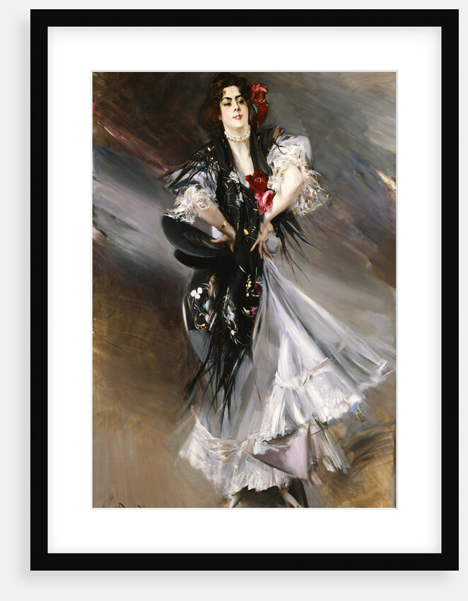 Portrait of Anita de la Feria, "The Spanish Dancer" by Giovanni Boldini