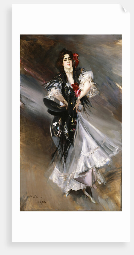 Portrait of Anita de la Feria, "The Spanish Dancer" by Giovanni Boldini