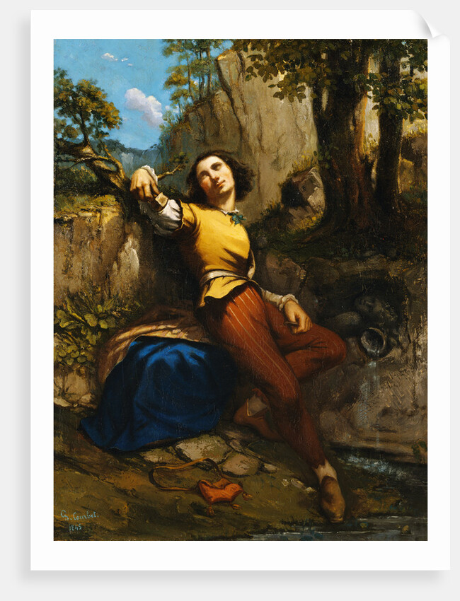 The Sculptor by Gustave Courbet