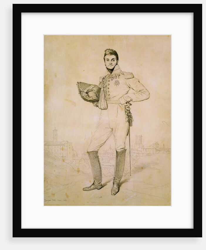 General Louis-Etienne Dulong de Rosnay by Jean Auguste Dominique Ingres