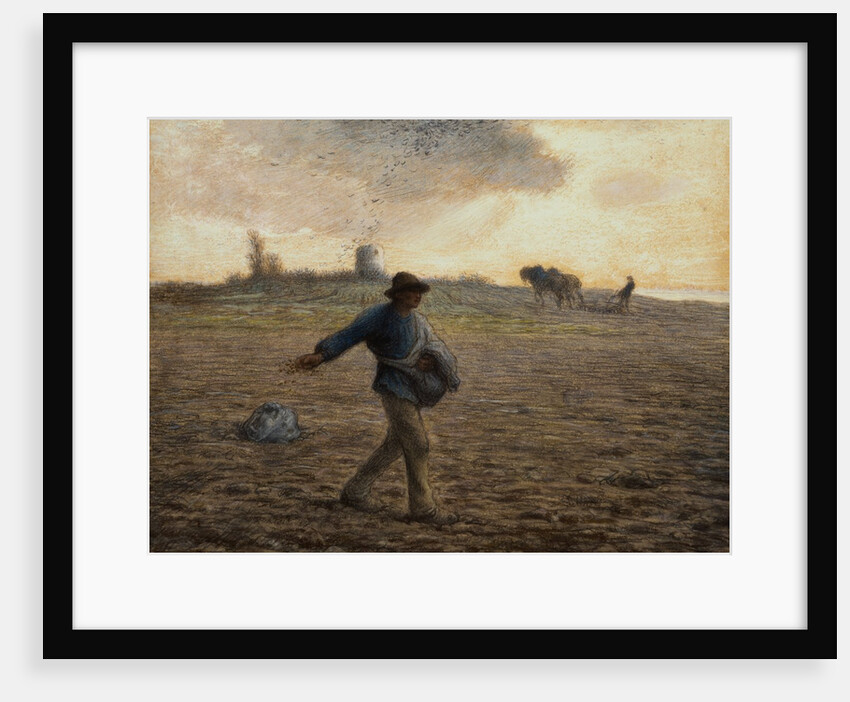 The Sower by Jean-Francois Millet